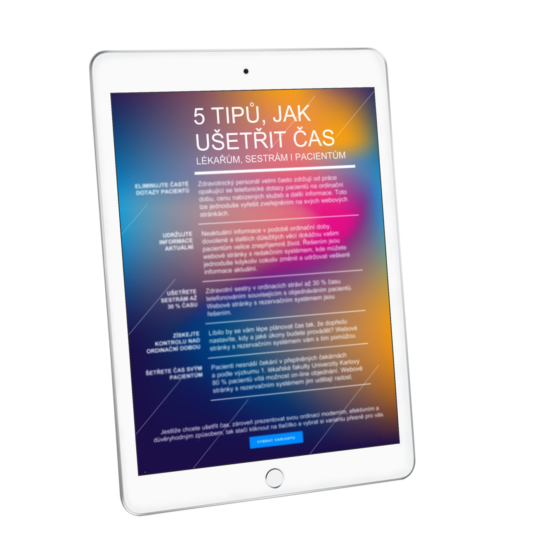 5 tipů jak ušetřit čas lékařům sestrám i pacientům ipad